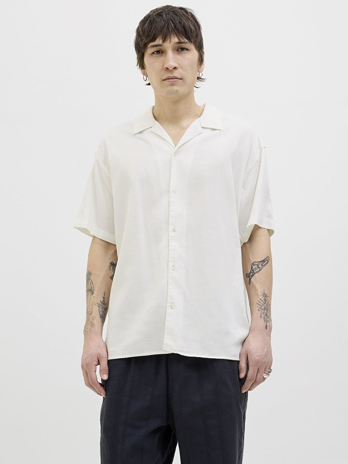 Jack & Jones JPRCCANDREW Kısa Kollu Resort Gömlek – Tatil ve Günlük Kullanım İçin 