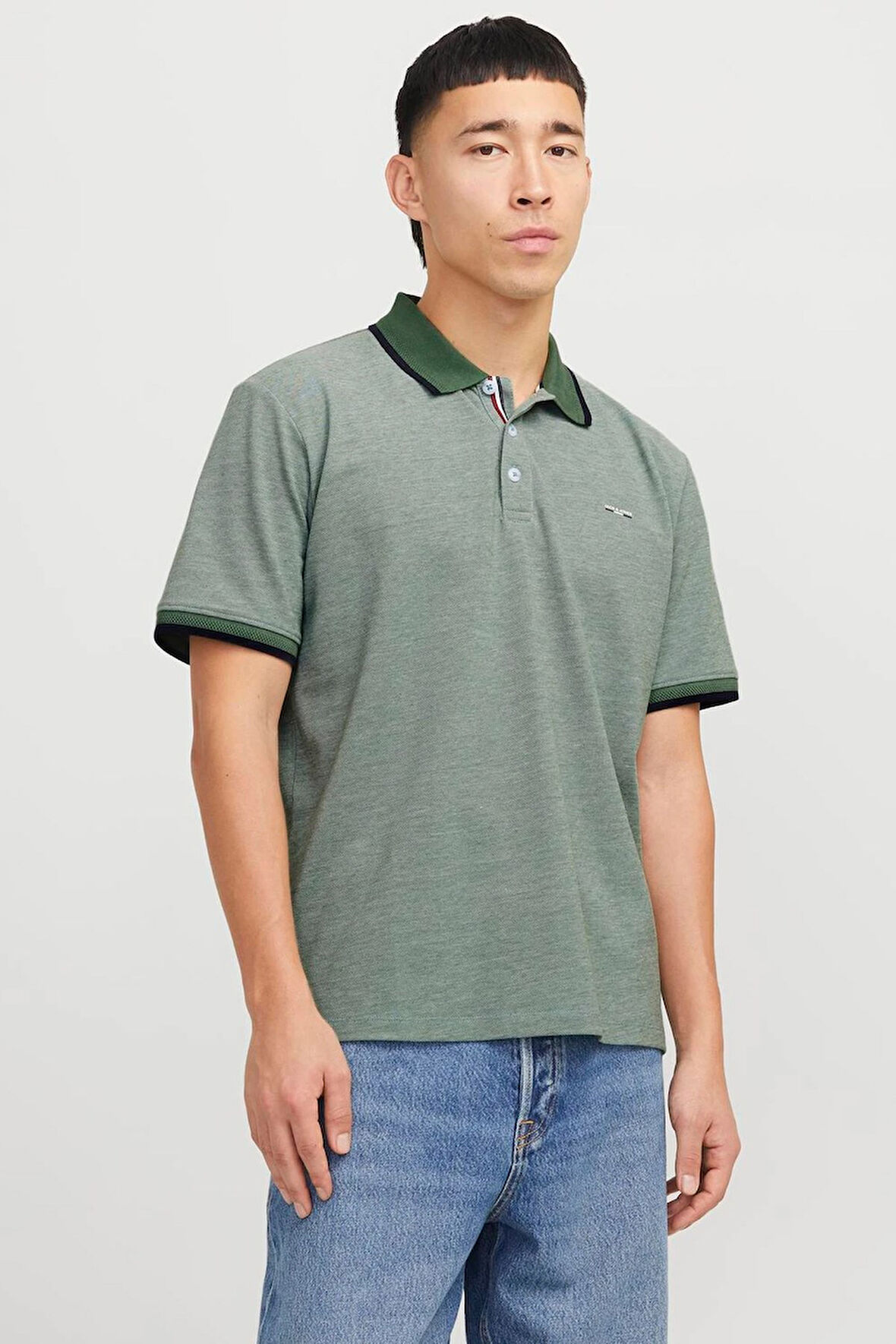 Jack & Jones Jprblualves Erkek Polo Yaka Tişört 12274681