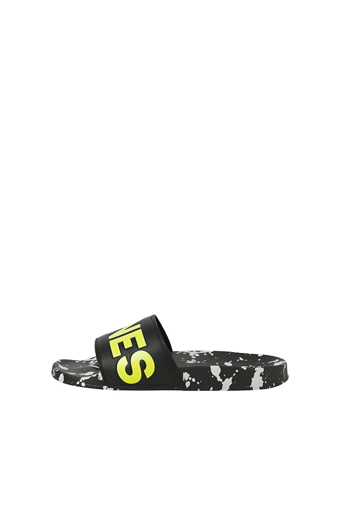 Jack & Jones Erkek Jfwhyde Splatter Slider Antrasit Terlik - 12270975 