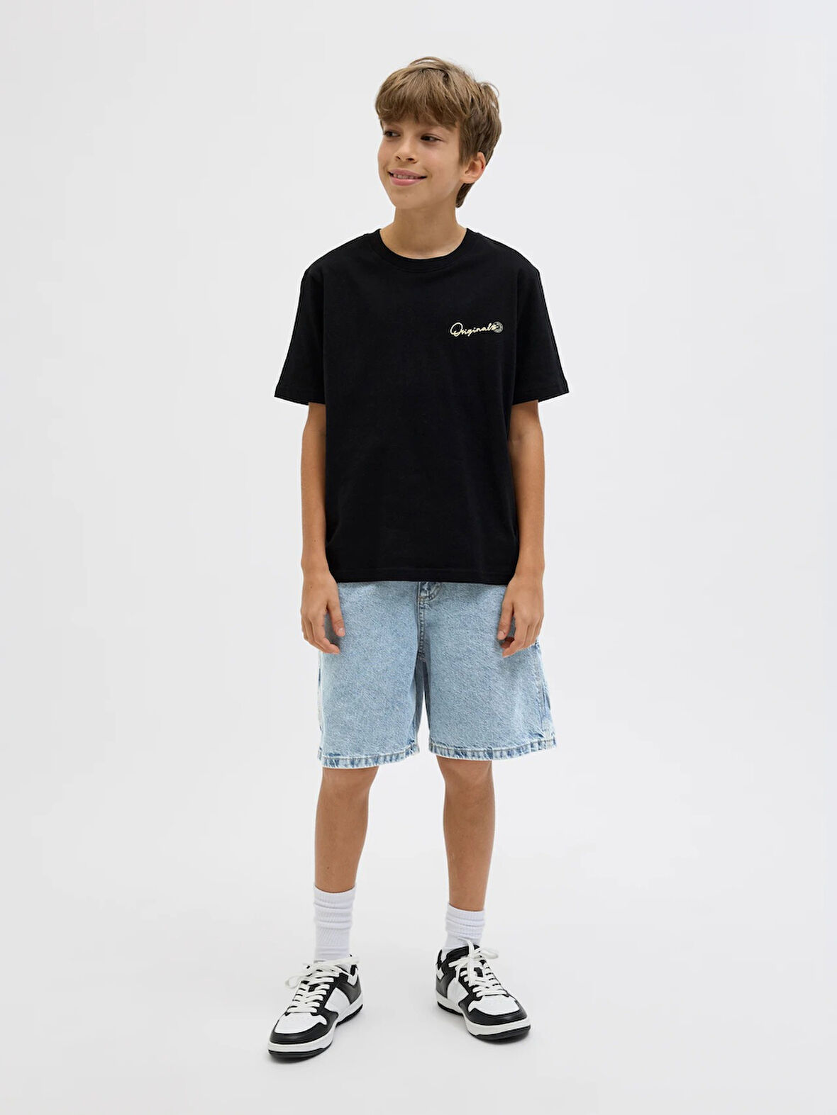 Jack&Jones Jjıtony Jjcarpenter Erkek Çocuk Denim Şort 12277786