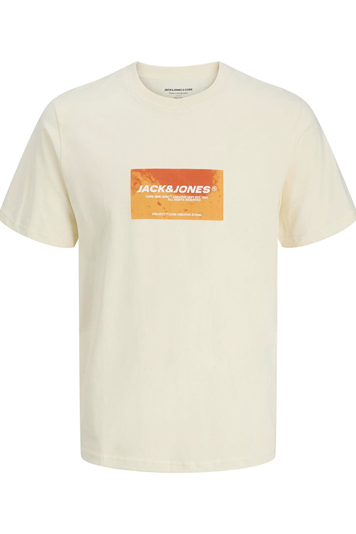 JCORECHARGE FRONT PRINT SS CREW NECK FST 12276411