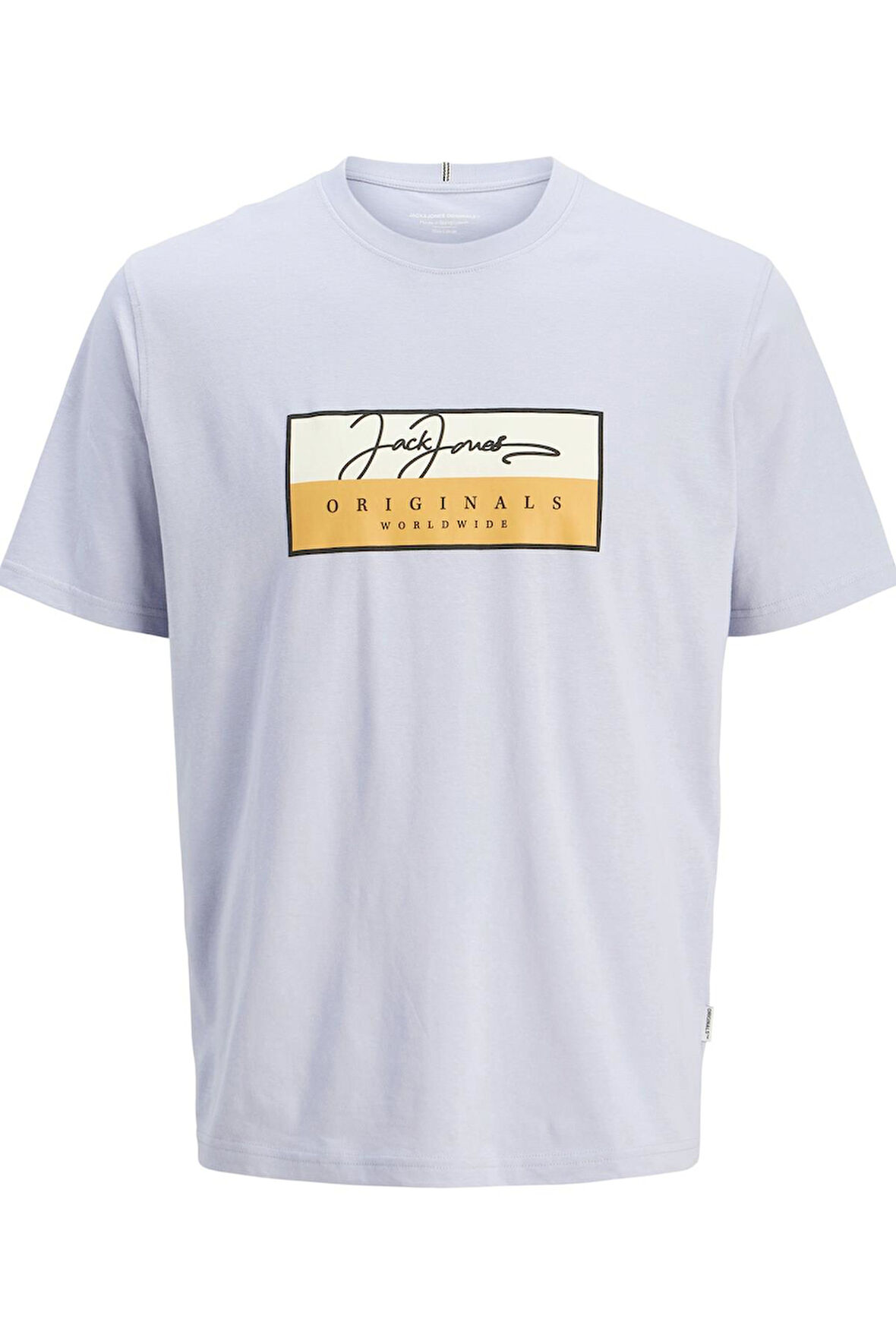 JORFREDERIKSBERG BOX SCRIPT TEE SS CN LN AÇIK MAVİ