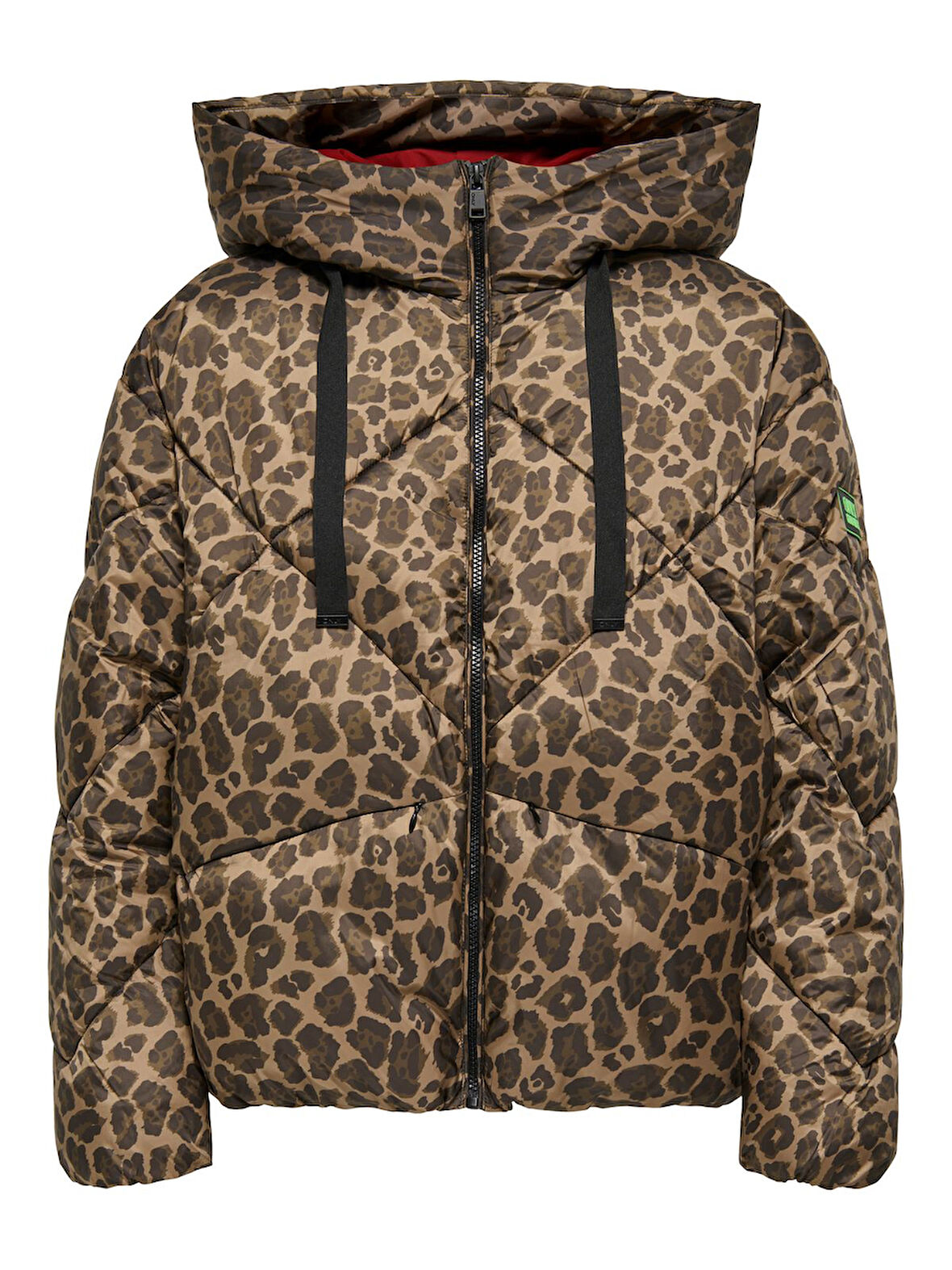 ONLASTI LIFE SHORT PUFFER JACKET CC OTW Kadın Kahverengi Mont - 15349525