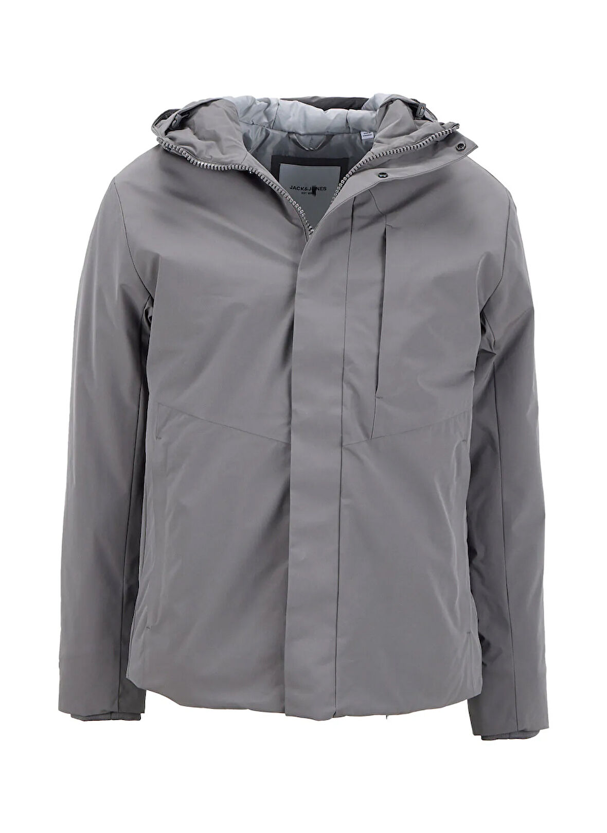 Jack & Jones Gri Erkek Mont 12278781_JJEKEEN JACKET AW25 SN