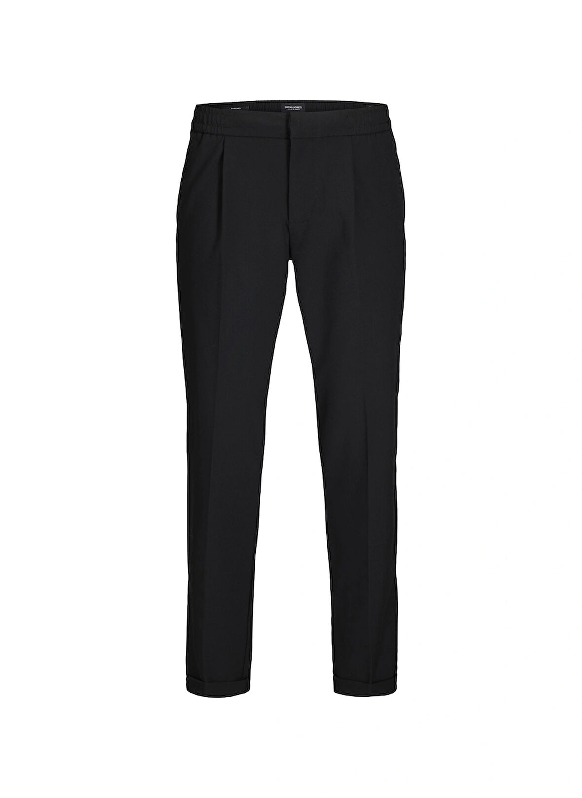 Jack & Jones Normal Bel Katlamalı Paça Siyah Erkek Pantolon JPSTACE JJDIEGO CHINO STYD AW24 LN