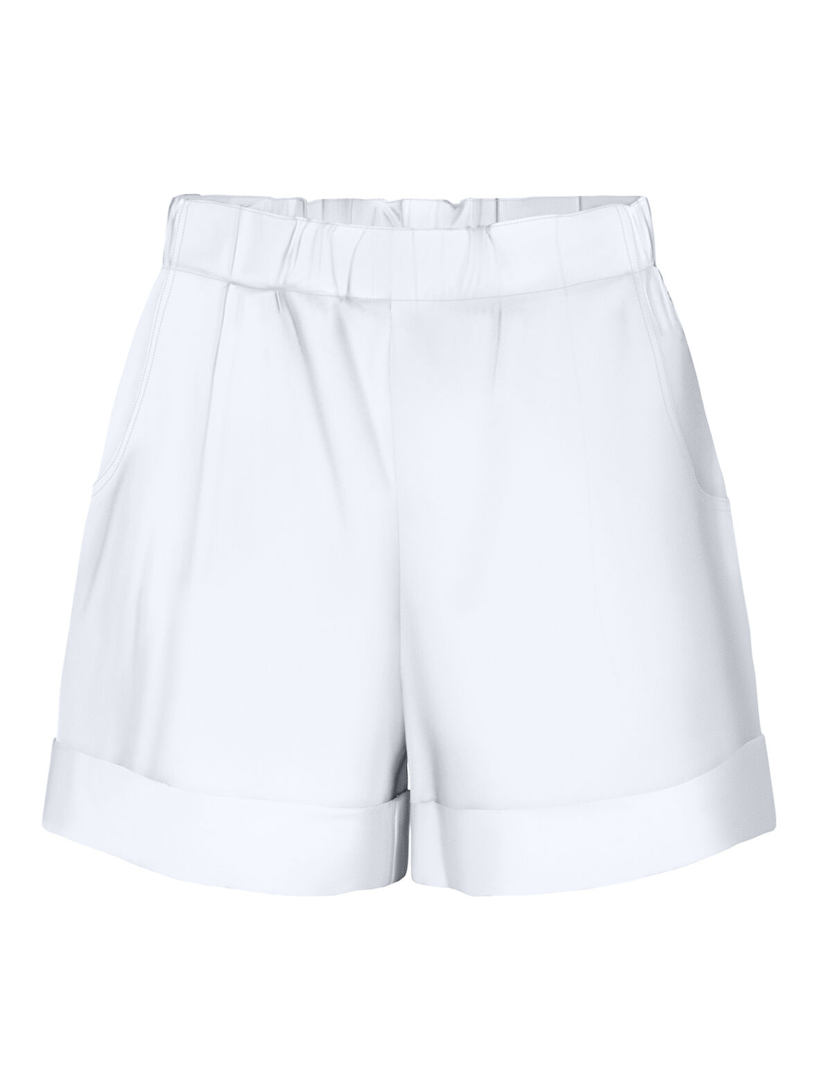 ONLLOWA SHORTS PTM Kadın Beyaz Şort - 15347718