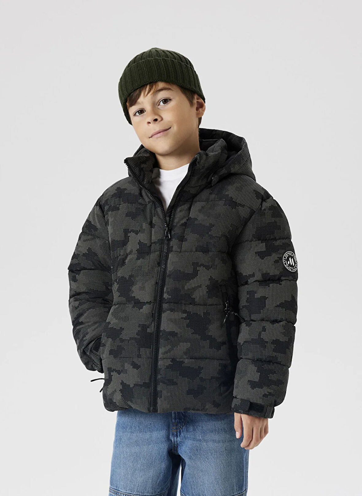 Name İt Siyah Erkek Çocuk Şişme Mont 13243950