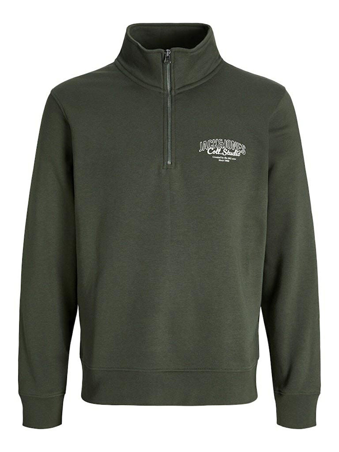 Jack Jones Makoto Halfzıp Fermuarlı Yaka Erkek Sweat 12278608