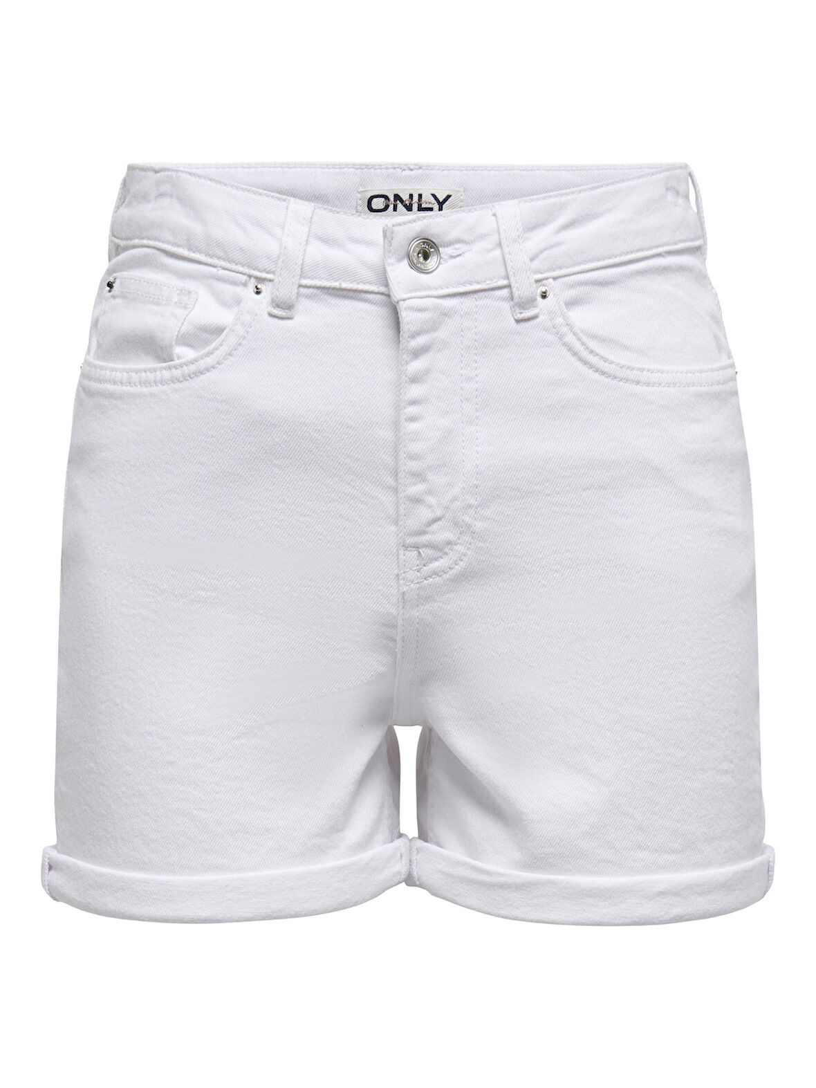 ONLJOSEPHINE STRETCH SHORTS DNM AZG NOOS Kadın Beyaz Şort - 15321381
