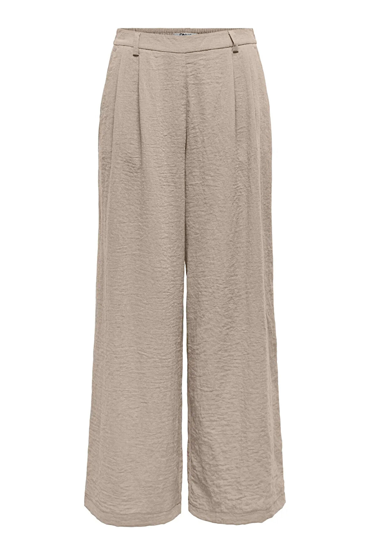 Only Kadın Onlemmıa Rahat Kesim Bol Paça Beli Lastikli Pantolon 15347204 Bej
