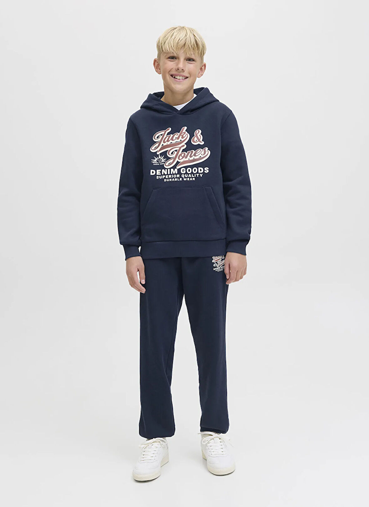 Jack & Jones Lastikli Paça Lacivert Erkek Çocuk Eşofman Altı 12279812
