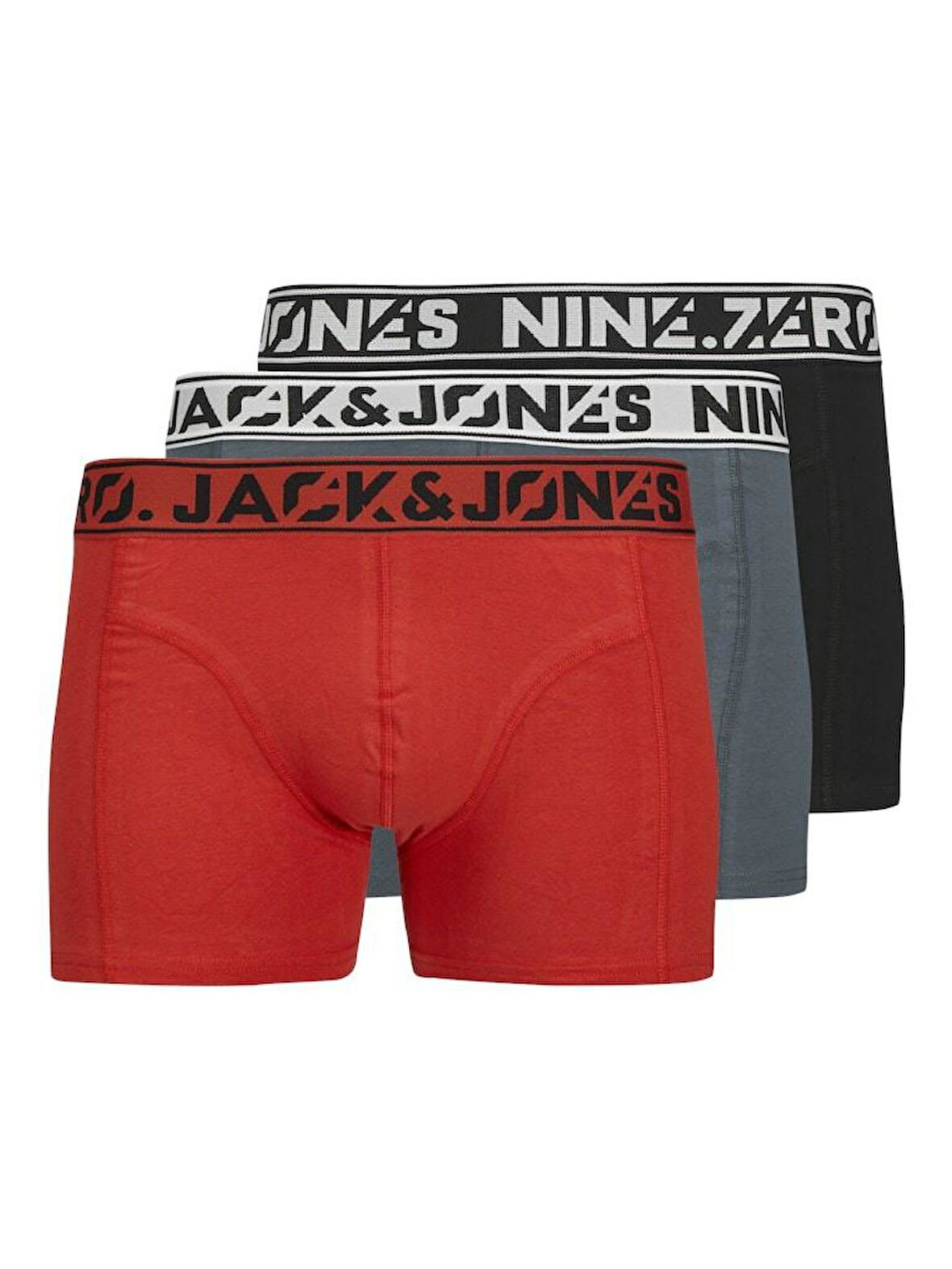 Jack Jones Nıne Zero Slıd 3 Lü Paket Erkek Boxer 12277555
