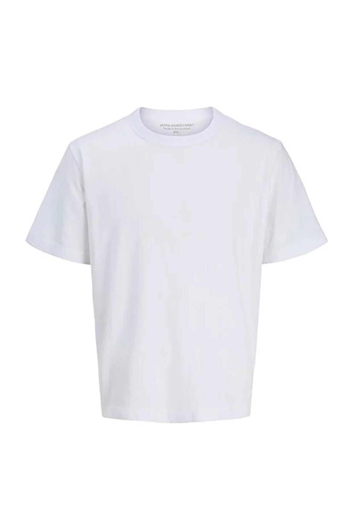 Jack & Jones 12276640 Jcolıdo Fabrıc Brandıng Tee Ss Crew Neck Erkek T-Shirt