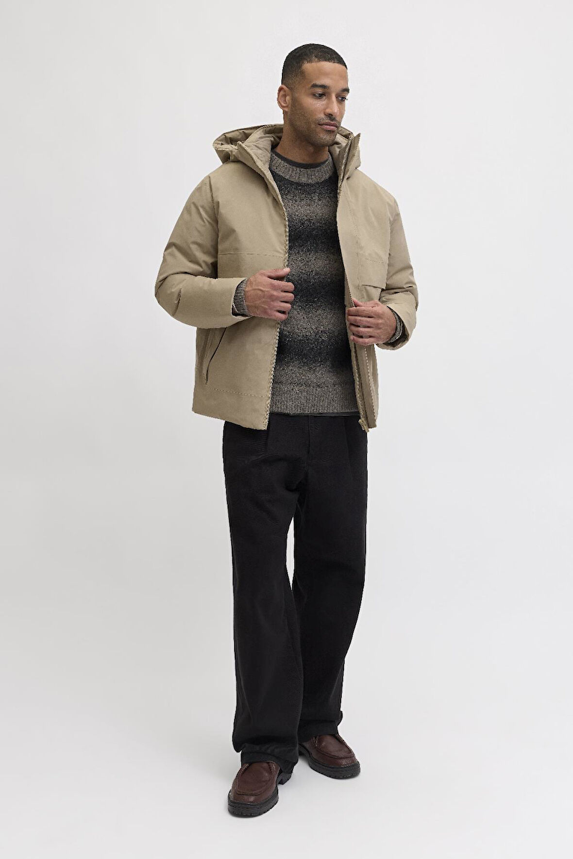 Jack & Jones JPRCCMOON Erkek Şişme Mont – Moon Jacket SN 