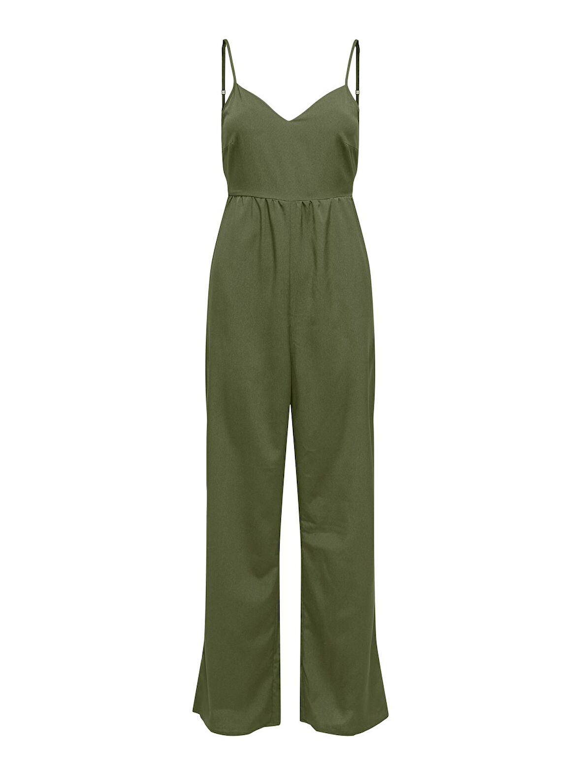 ONLNOVA LIFE VIS MALI JUMPSUIT SOLID Kadın Yeşil Tulum - 15352528