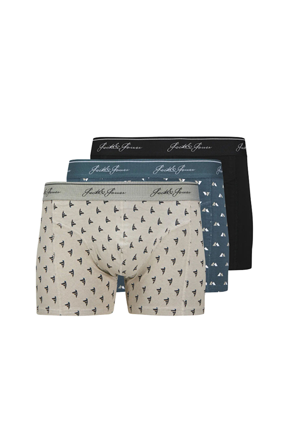 Jack & Jones JACTATE 3 lü Erkek  Karışık Boxer