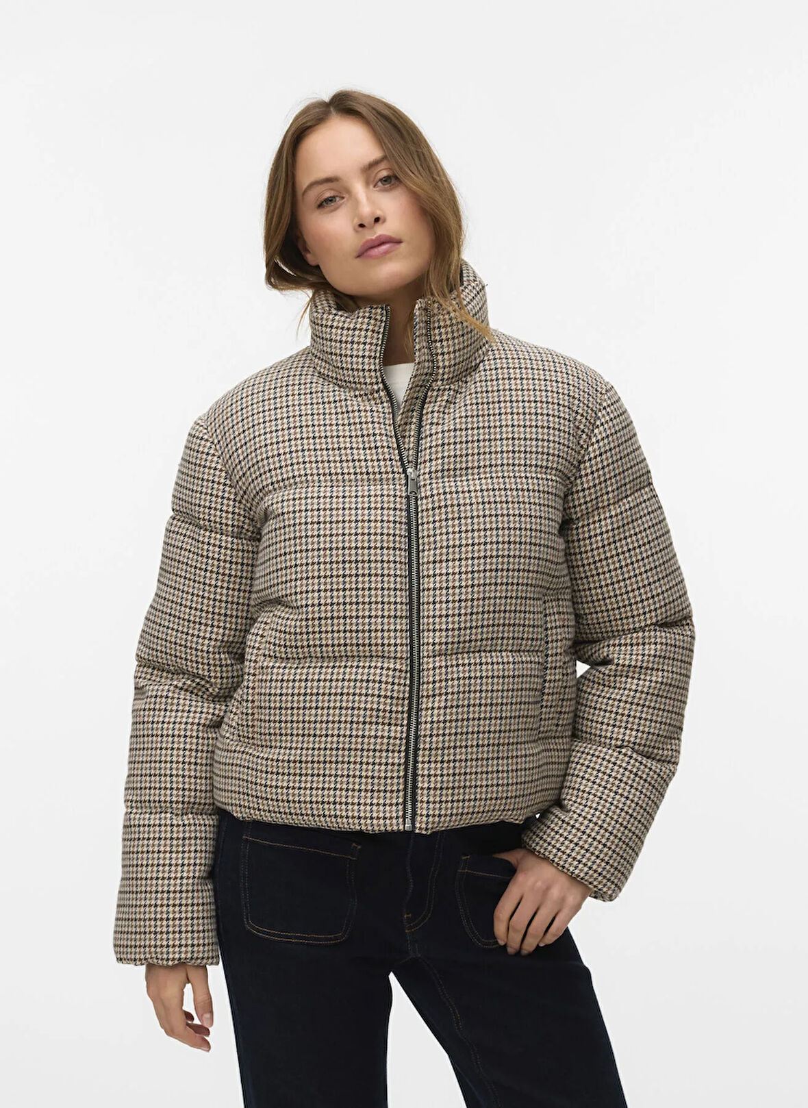 Vero Moda Normal Kahve Kadın Ceket VMLYON SHORT JACKET GA