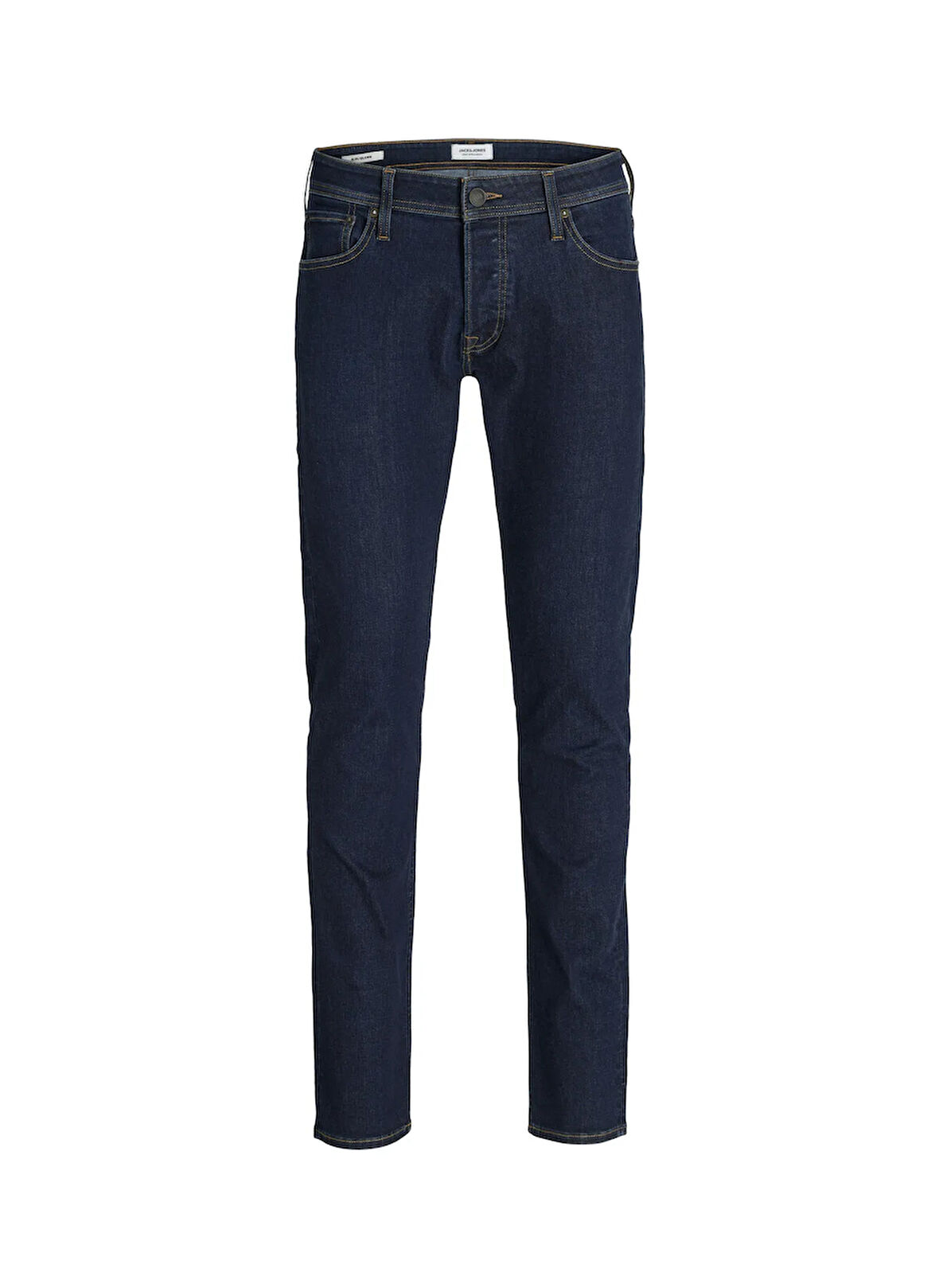 Jack & Jones Normal Bel Dar Mavi Erkek Denim Pantolon 12278478_JJIGLENN JJORIGINAL CB 818