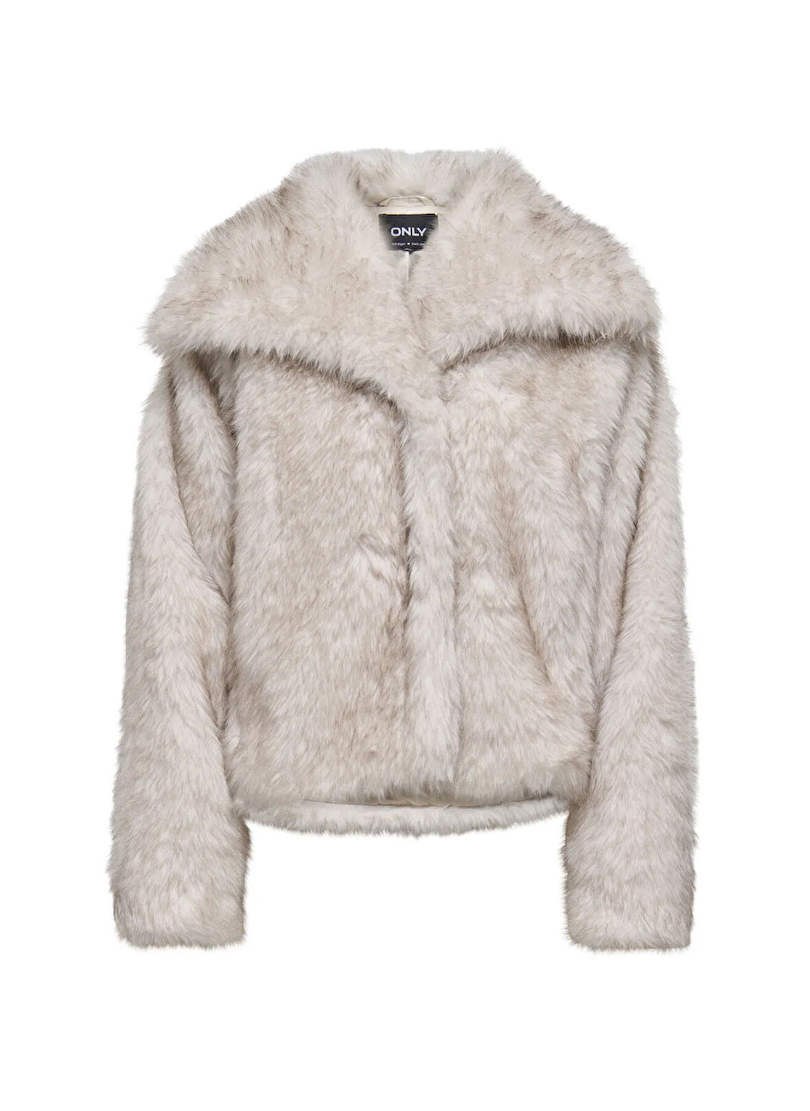 Only Krem Kadın Kaban ONLDAWN LIFE FAUX FUR JACKET CC OTW
