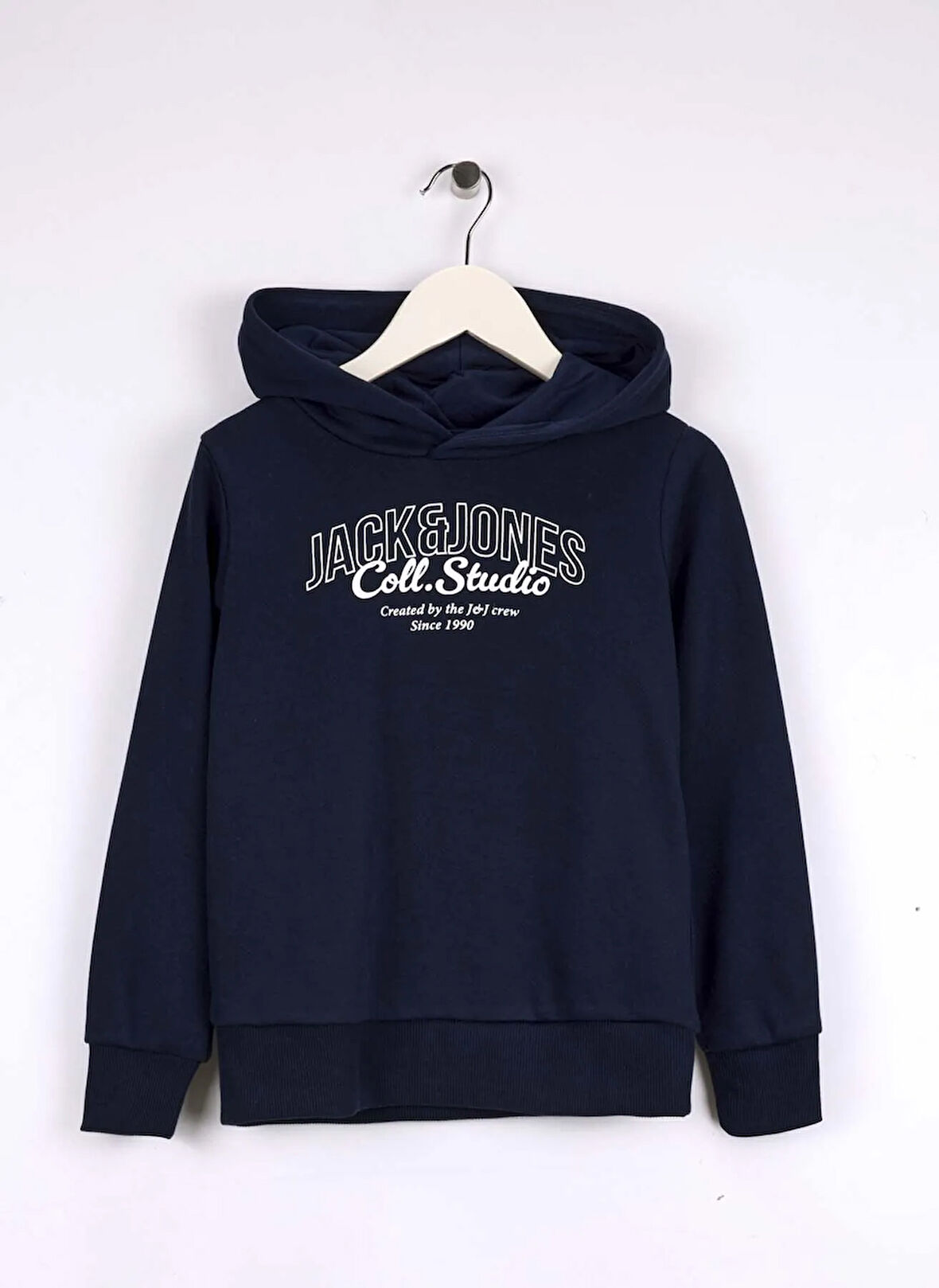 Jack & Jones Baskılı Erkek Çocuk Lacivert Sweatshırt 12285646