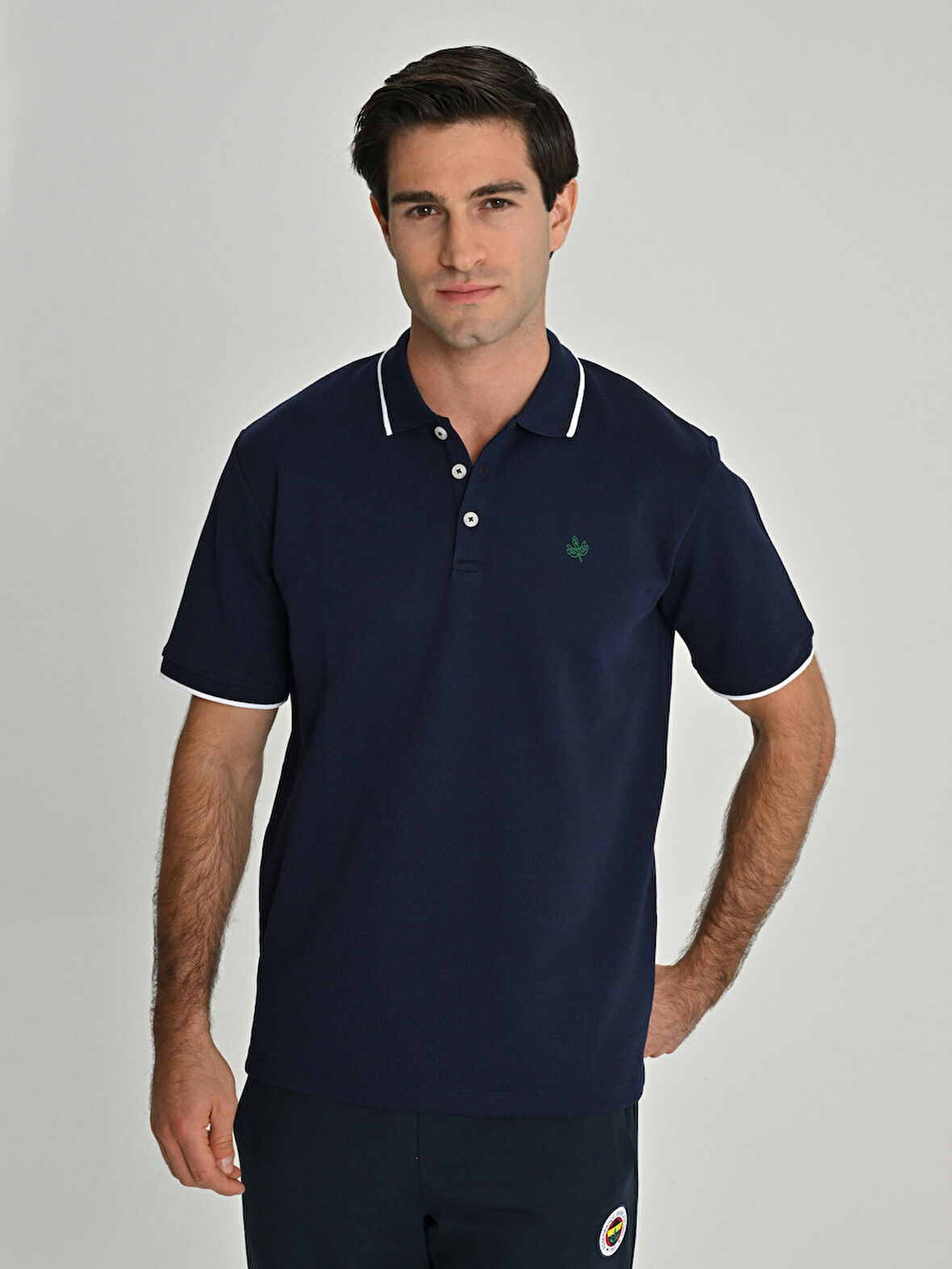 ERKEK CLUB PALAMUT NAKIŞLI POLO