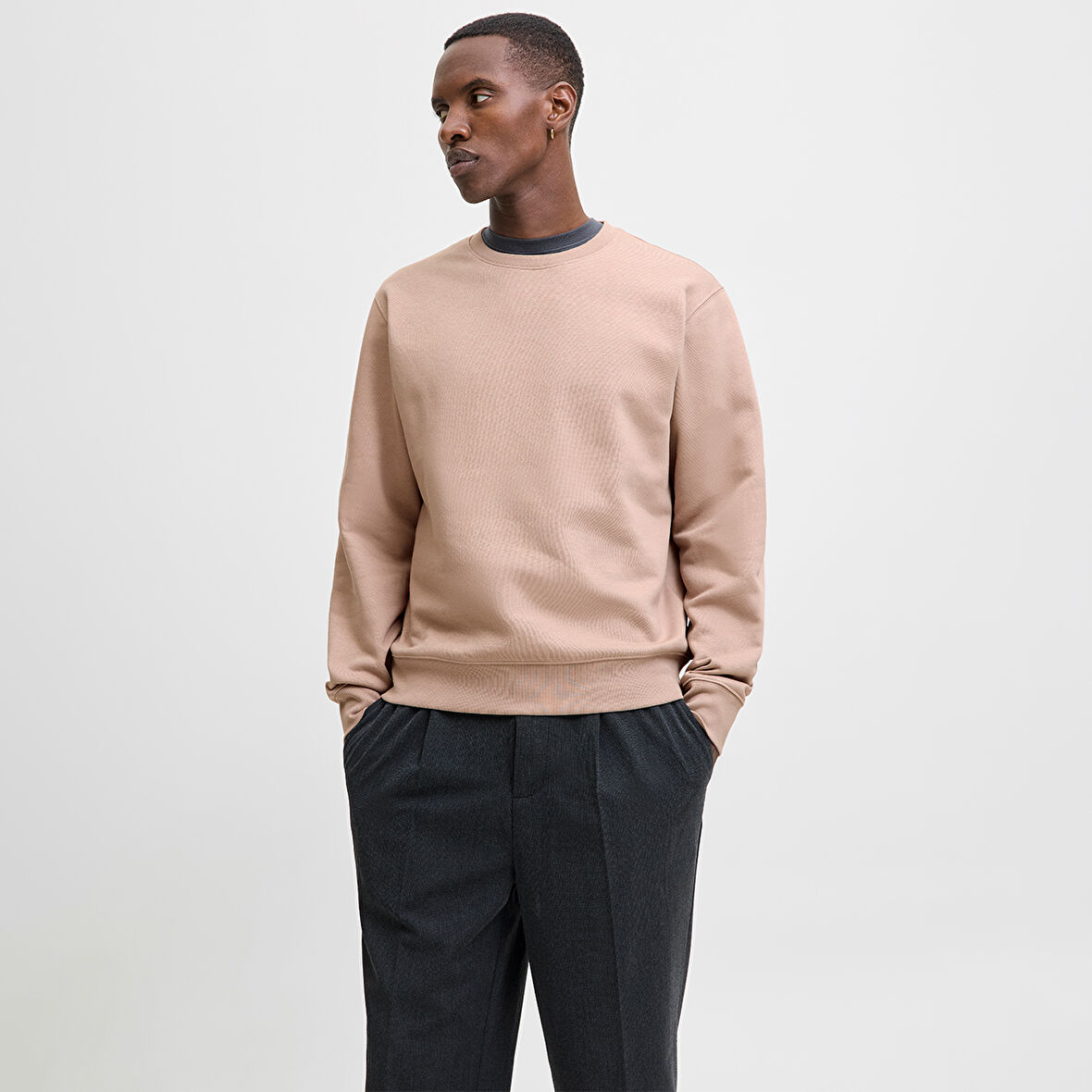 Jack Jones Sweatshirt Star Basic Crew Neck