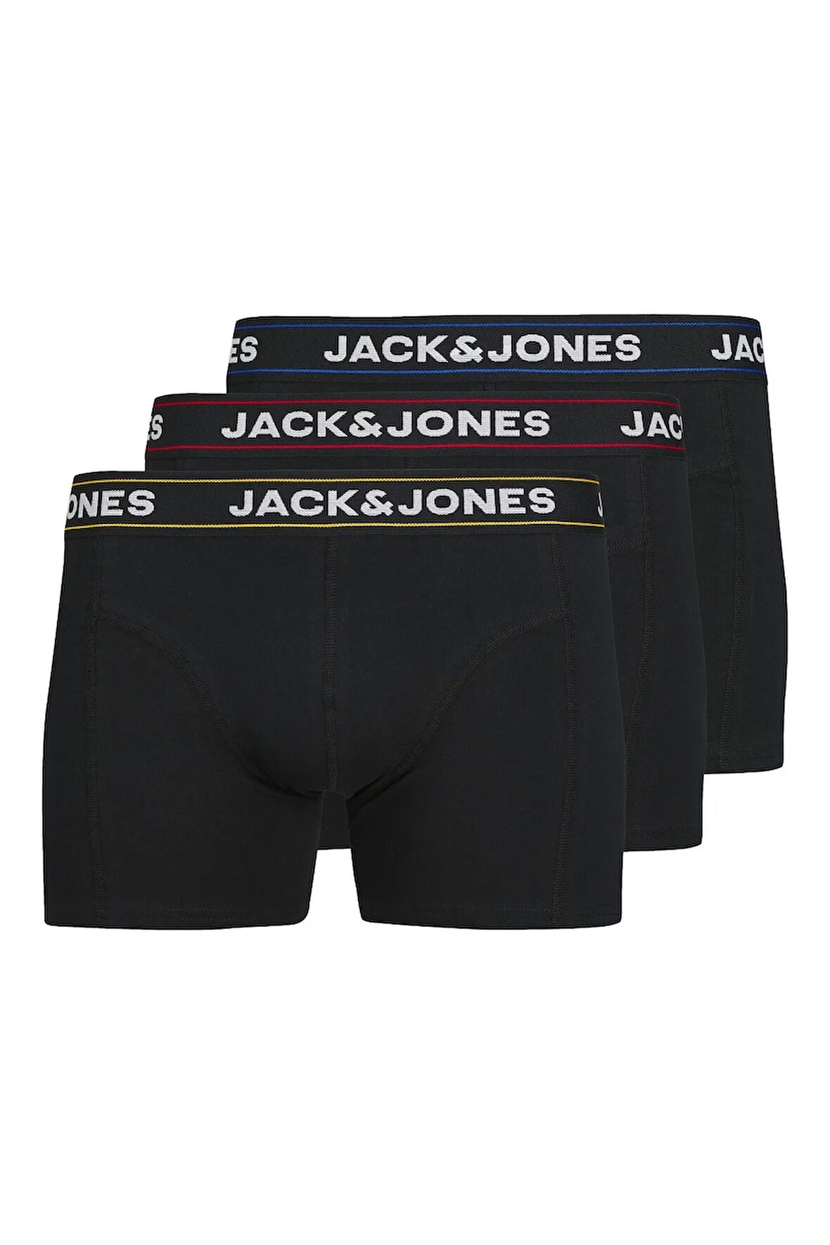 Jack & Jones Jacmac Solid 3 Pack Erkek Boxer
