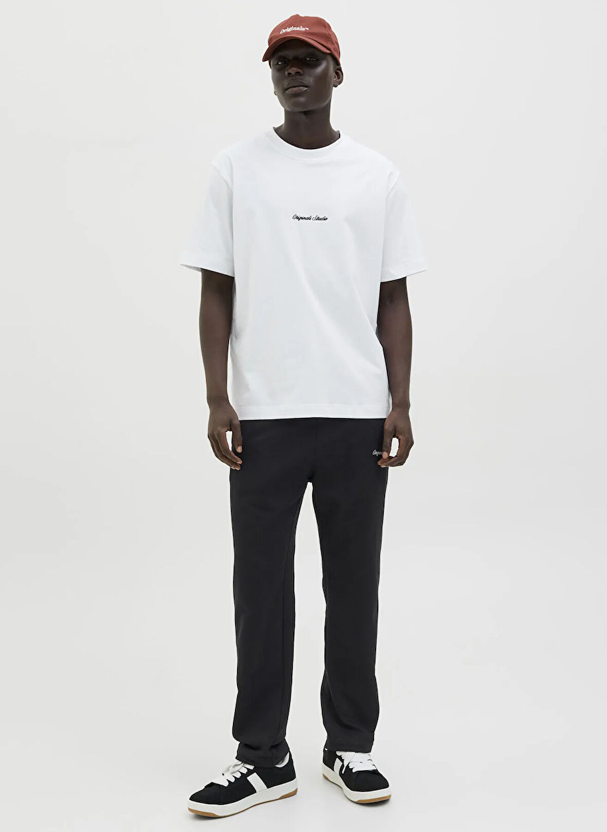 Jack & Jones Rahat Siyah Erkek Eşofman Altı 12282553_JPSTKANE NORREBRO SWEAT PA