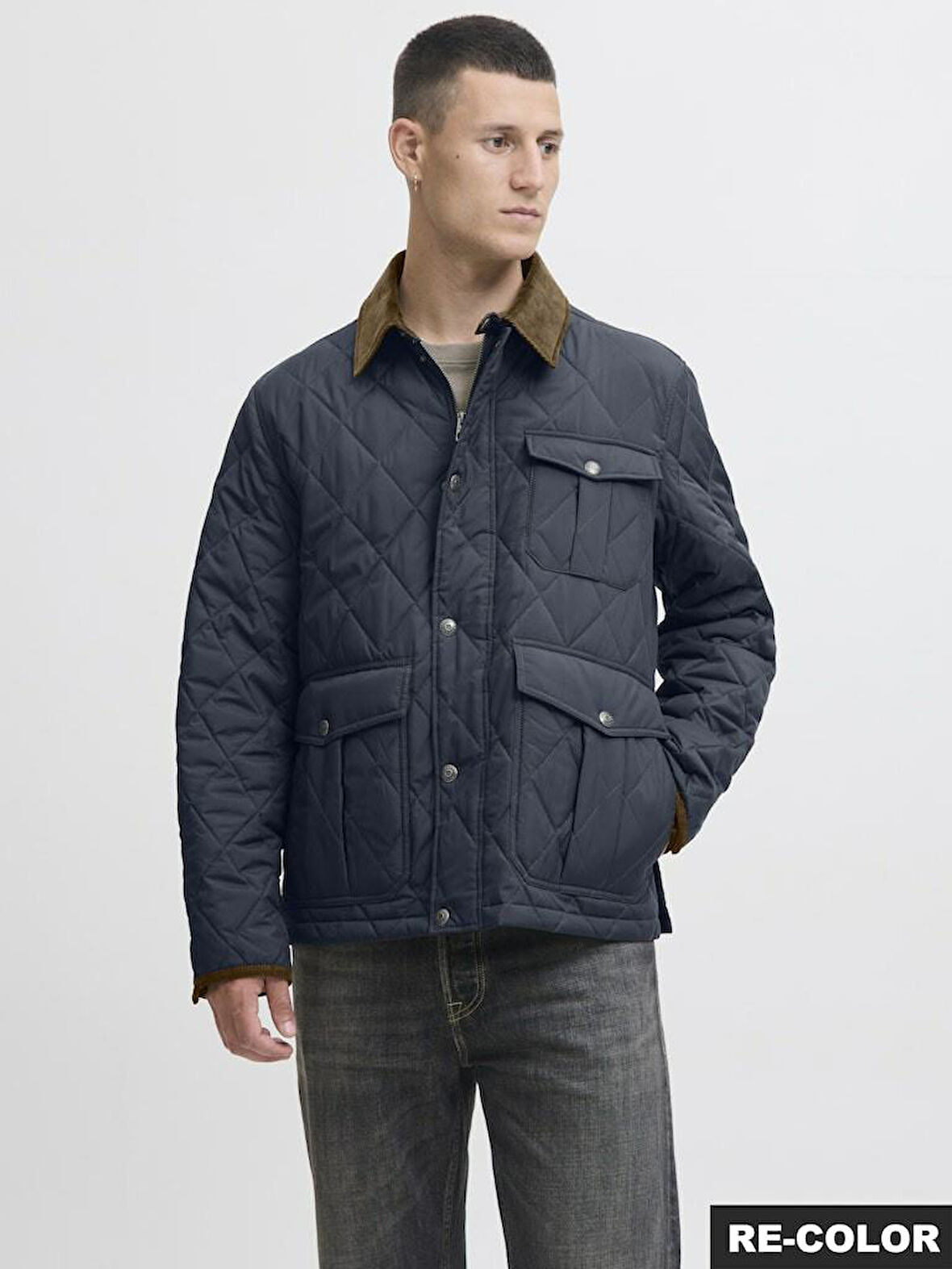 Jack Jones Blubryan Quılted Erkek Ceket 12283810