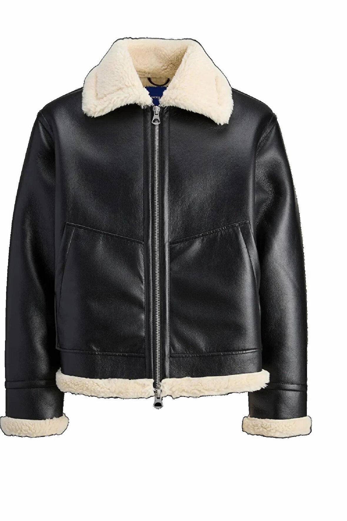 Jack Jones Lıverpool Avıator Suni Deri Erkek Ceket 12282948