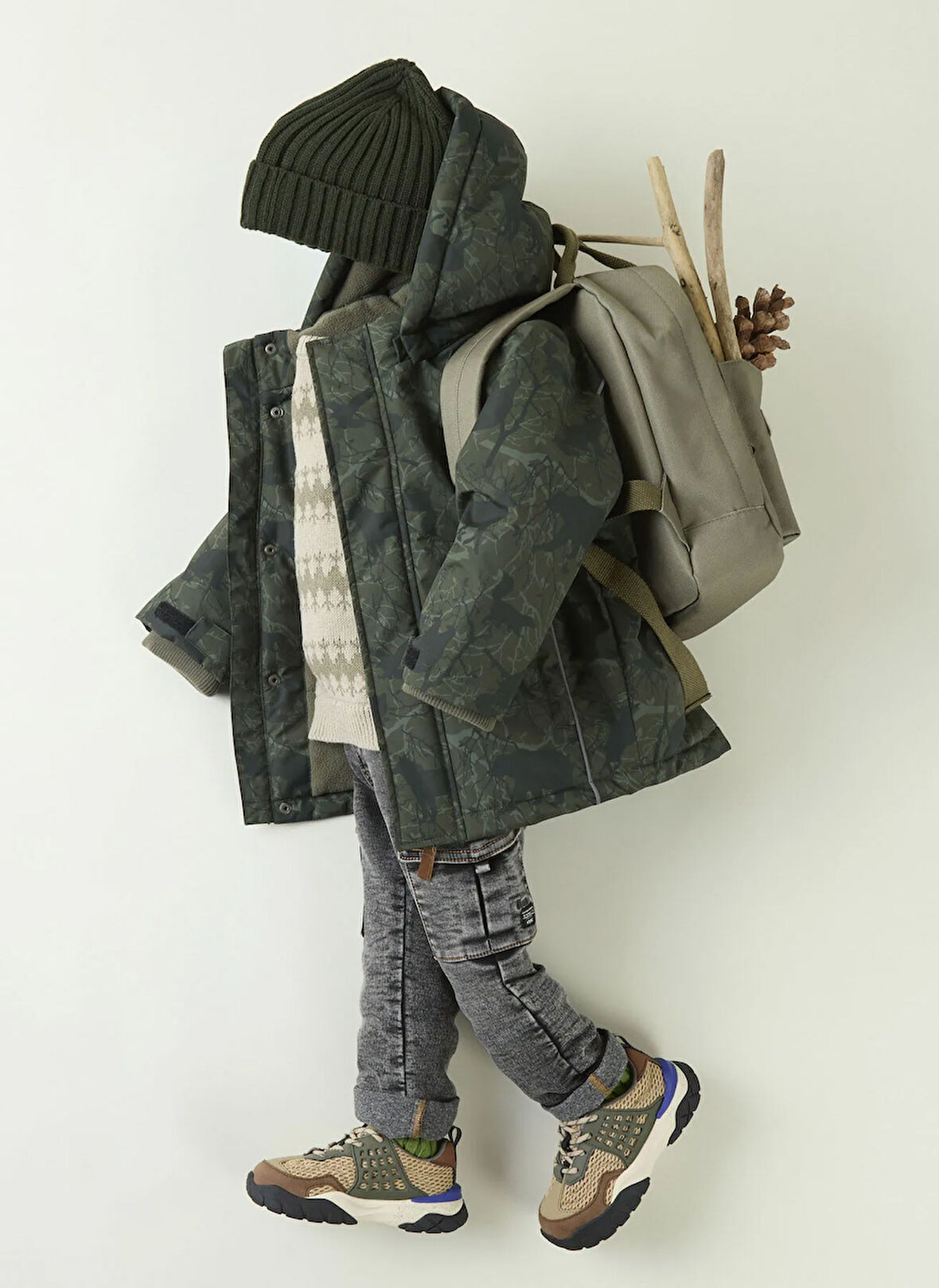 Name İt Yeşil Erkek Çocuk Parka 13246869