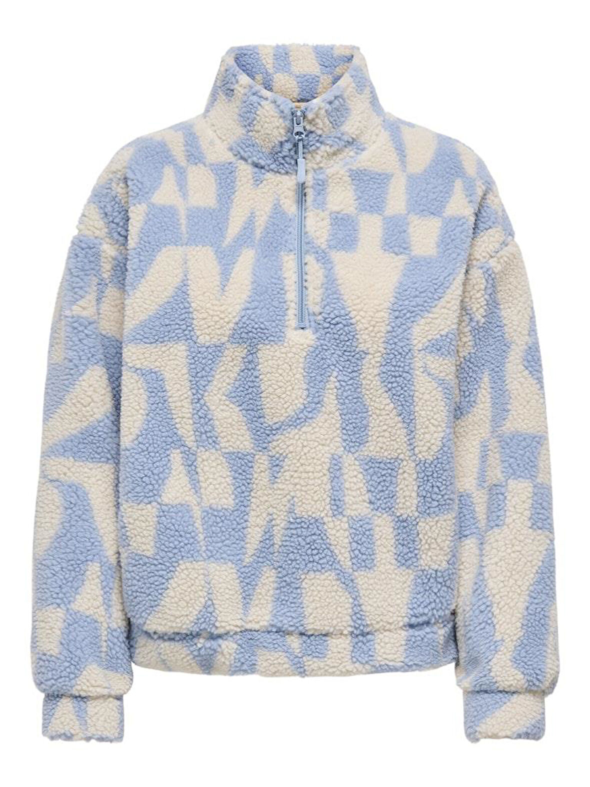 ONLNEW JANNE L/S HALF ZIP BOX SWT 