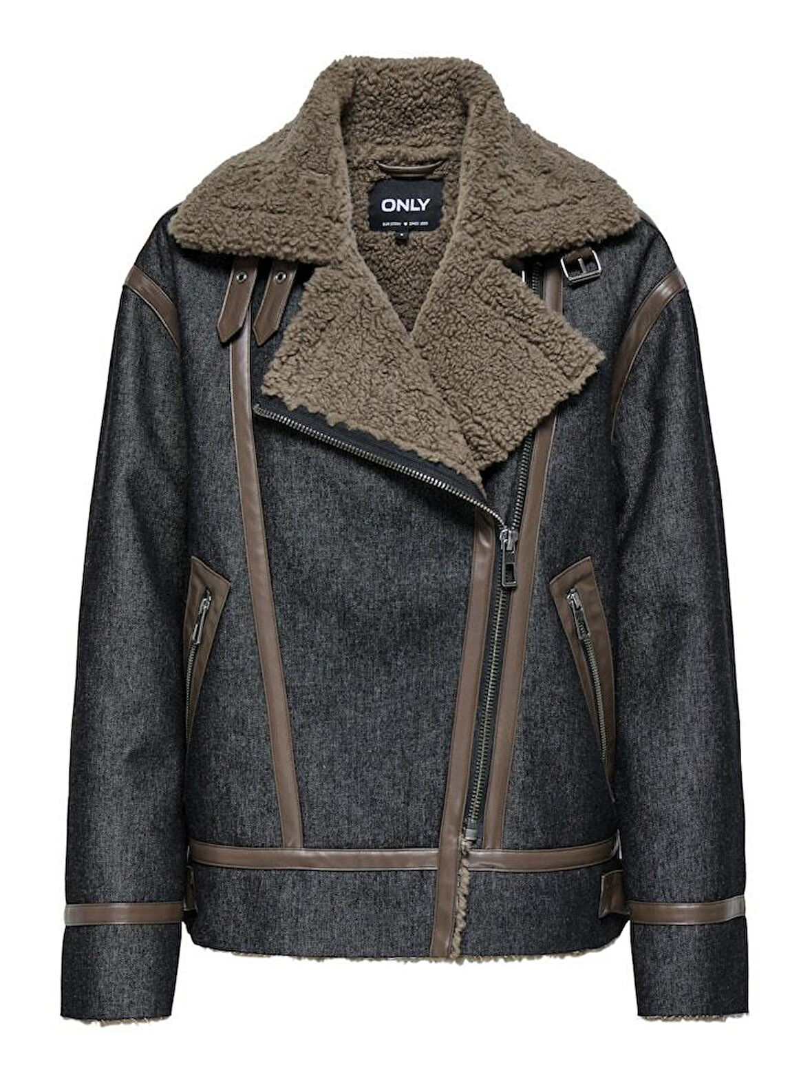 Only Choıce Bonded Avıator Kadın Ceket 15353732