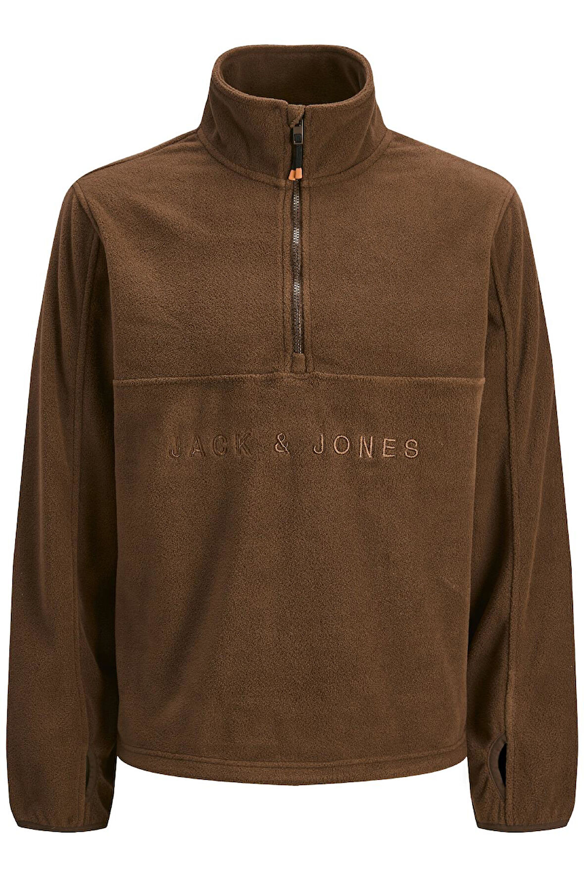 Jack & Jones JJALPES Half Zip Fleece Jacket – Erkek Polar Mont 