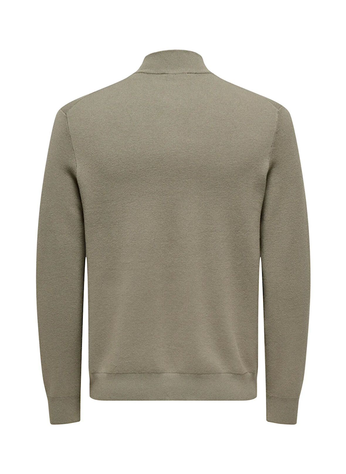 Only & Sons Düz Koyu Bej Erkek Hırka ONSCOOPER REG LS 12 CARDIGAN KNIT