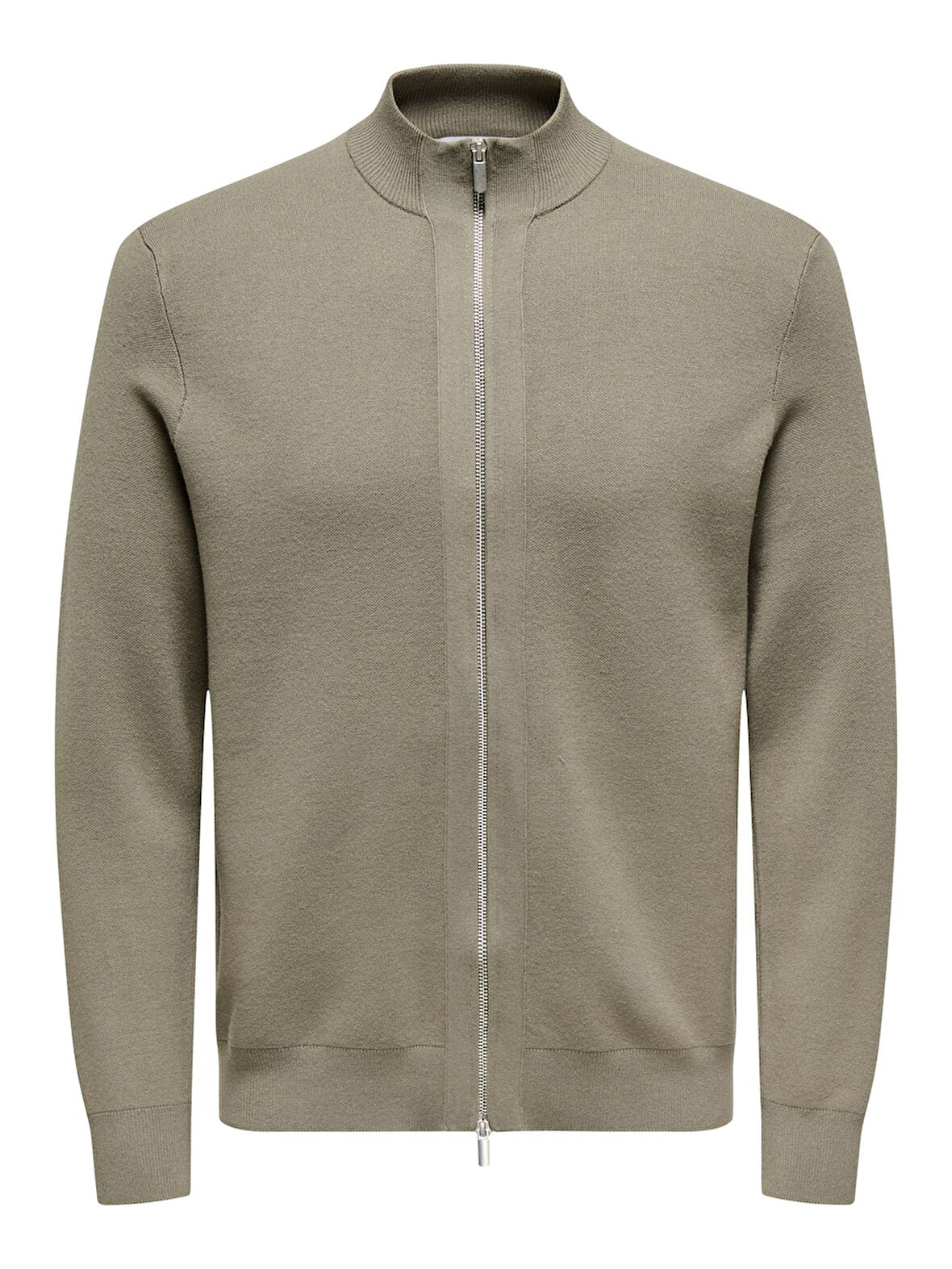 ONSCOOPER REG LS 12 CARDIGAN KNIT FRML Erkek Gri Hırka - 22035017