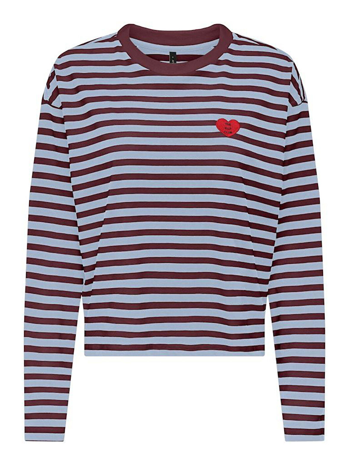 Only Lıvına Çizgili Kadın Sweat 15359682