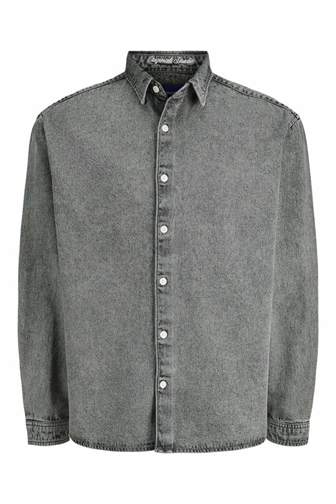 Jack Jones Norrebro Denim Loose Fit Erkek Jean Gömlek 12282775