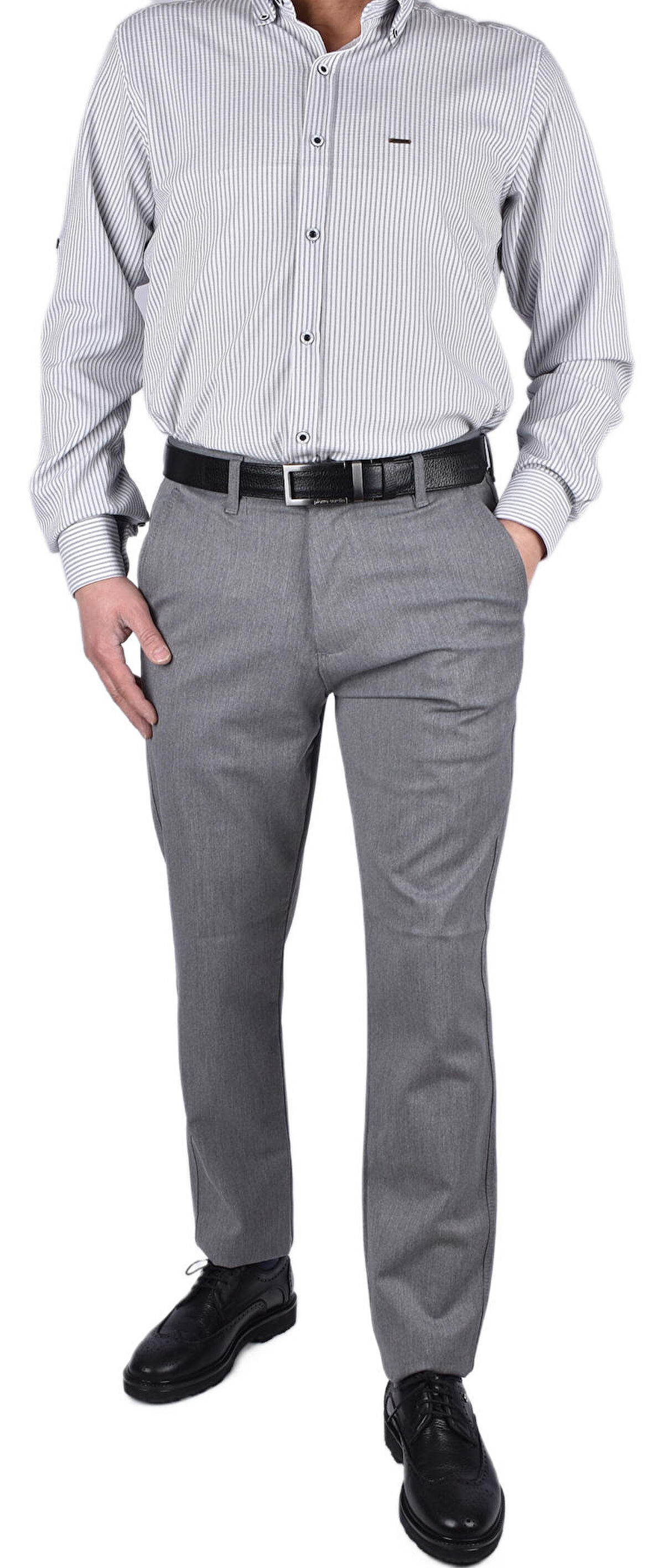 SRR 1669 PANTOLON /GRİ/38