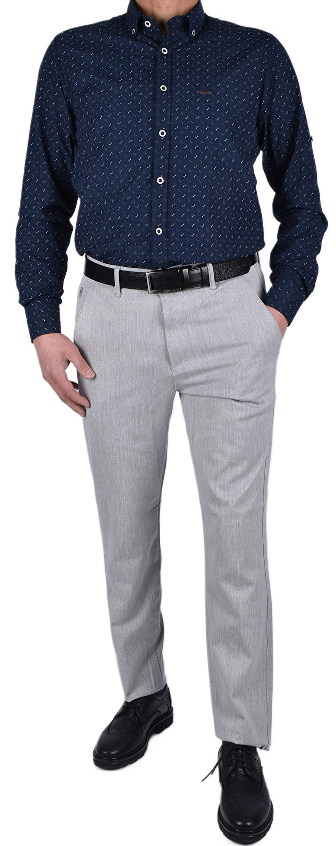 SRR 1599 PANTOLON/AÇIK GRİ/34