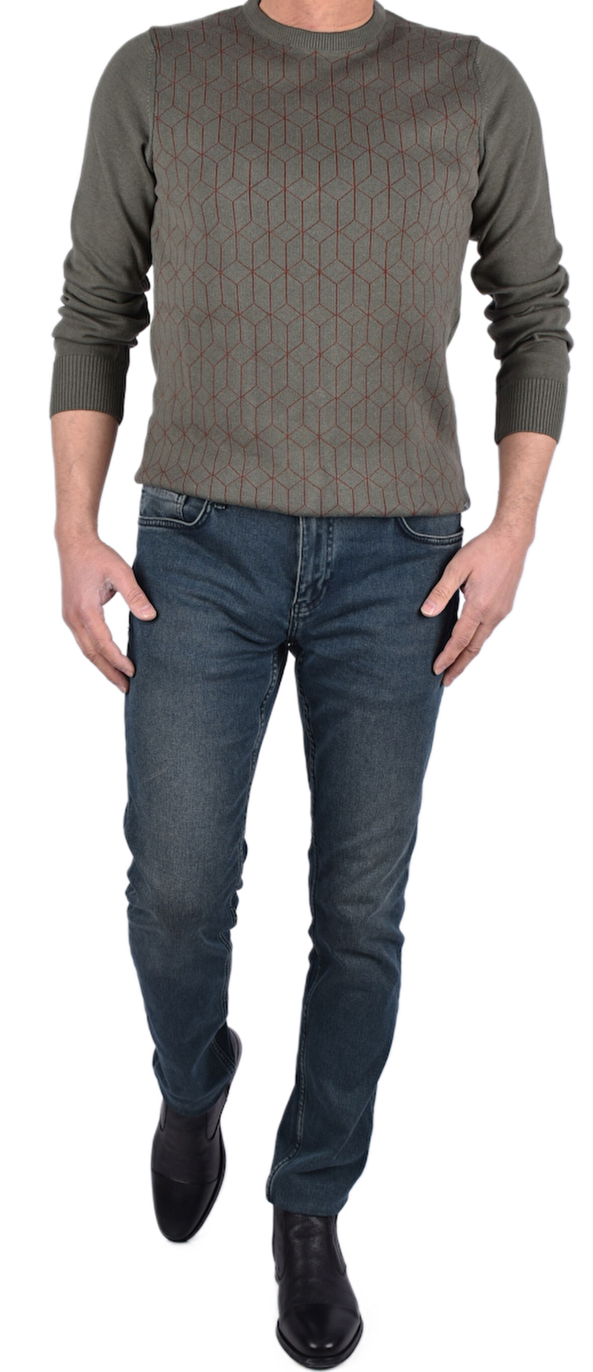 TWS-GABON 772-01/DARK GREEN/31-32