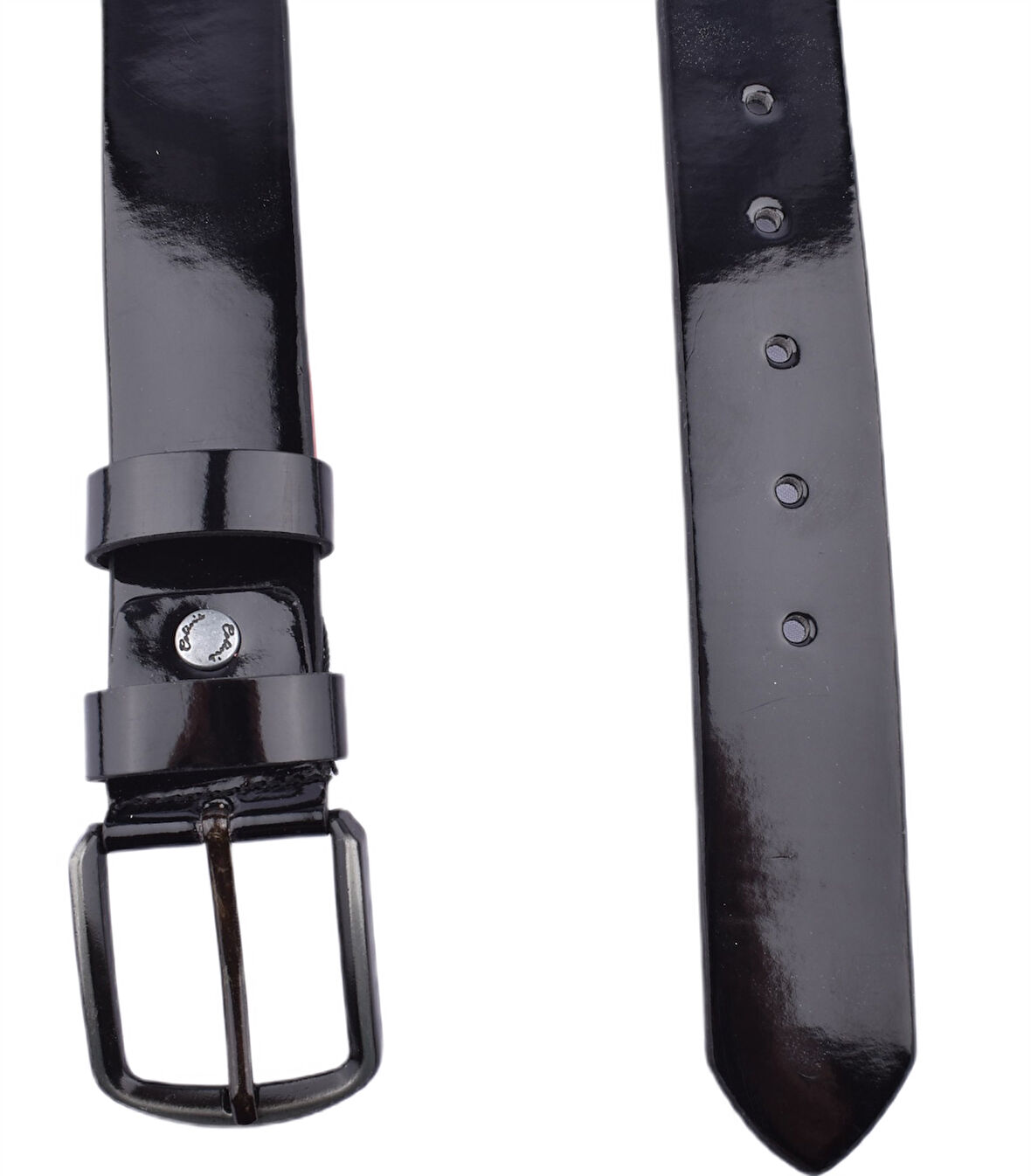 FSM-33 RUGAN SUNİ  DERİ 4 CM KEMER/SİYAH/125 - 50