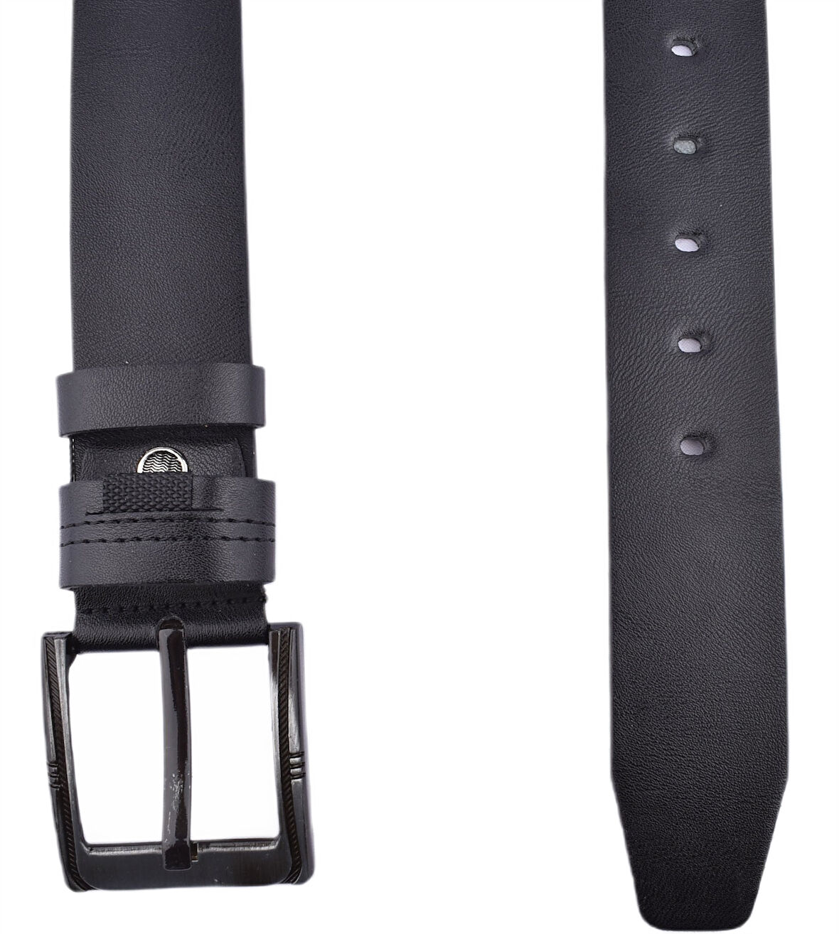 FSM-36 SUNİ  DERİ 4,5 CM KEMER/SİYAH/120 - 48