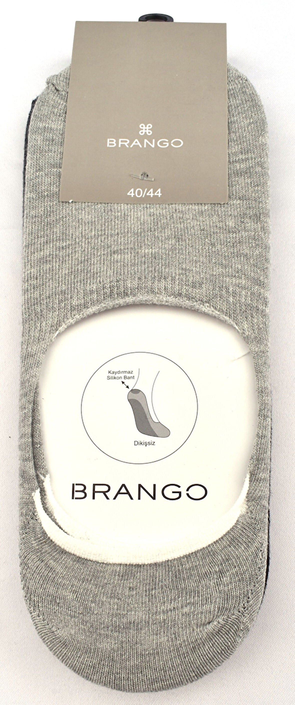 BRG-99003 YAZLIK 3 LÜ ÇORAP/SİYAH-ANT-GRİ/40-44