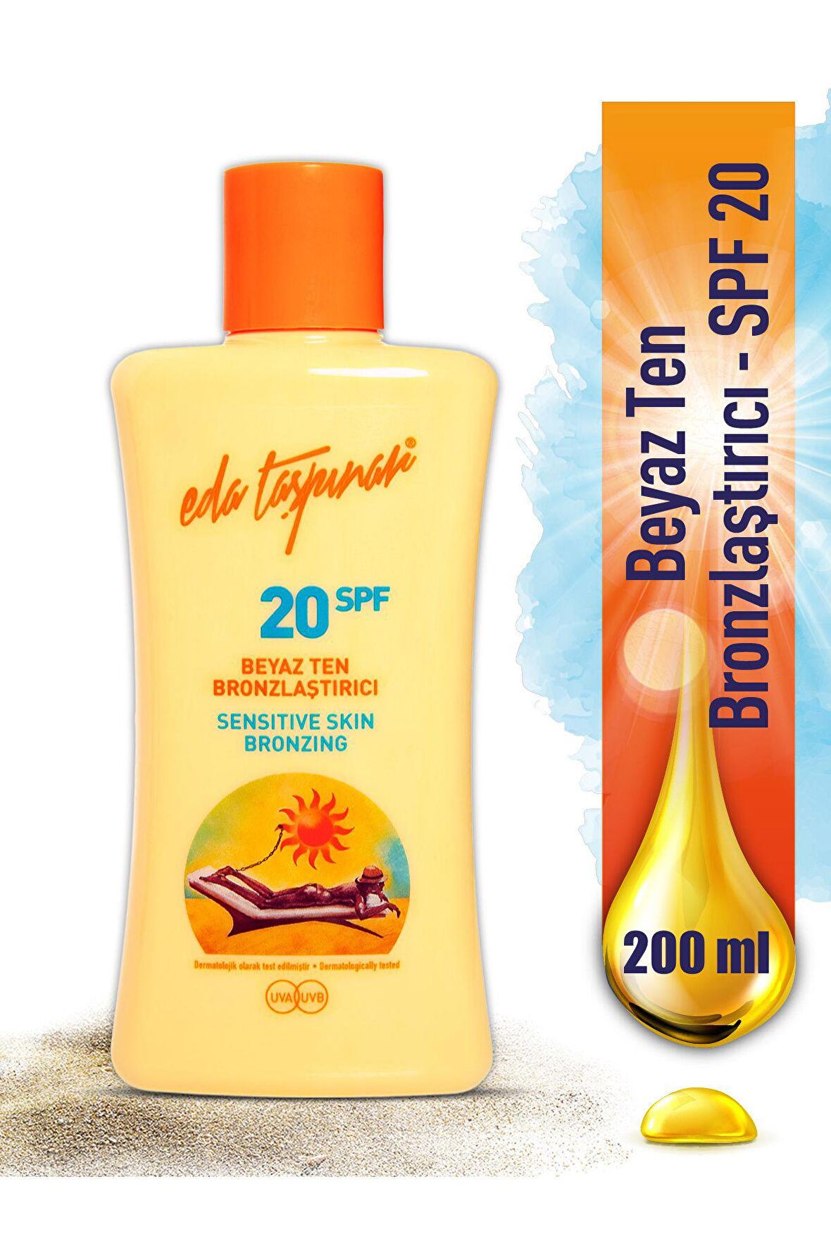 Eda Taşpınar Beyaz Ten Bronzlaştırıcı Losyon - 200 ML