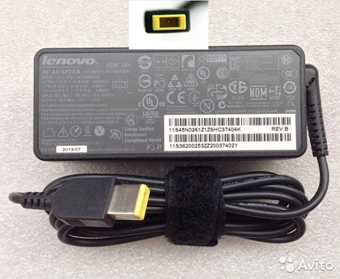 ADLX65NDC3A 20V 3.25A Adaptör Şarj Orijinal