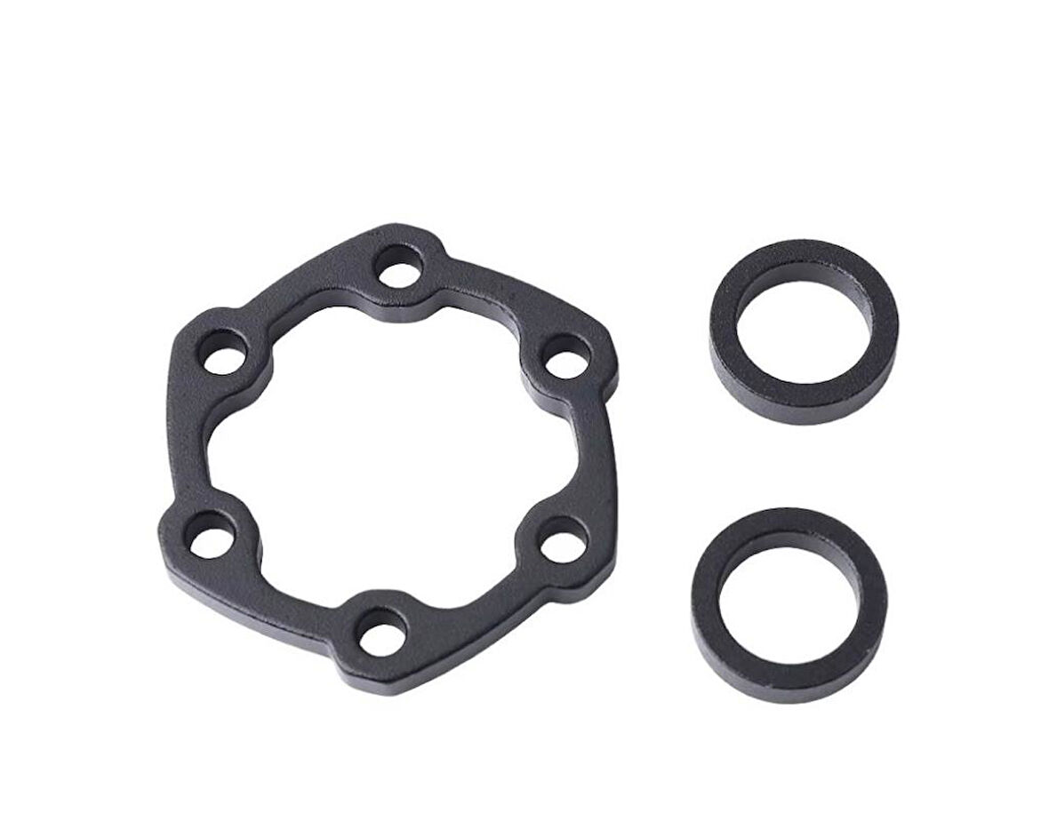 HASSNS Göbek Disk Adaptörü Ön 15x100mm 110mm Dönüştürmesine sağlar Boost