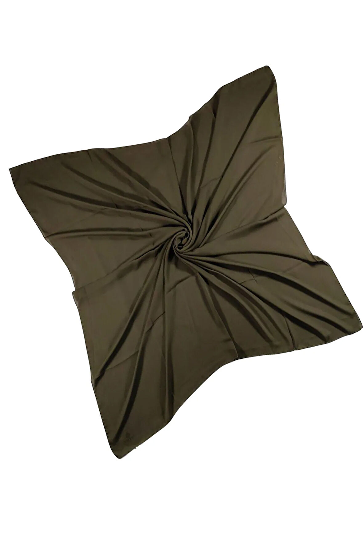 Mısırlı Eşarpları Queen Krep Düz Renk Eşarp 110x110 Cm