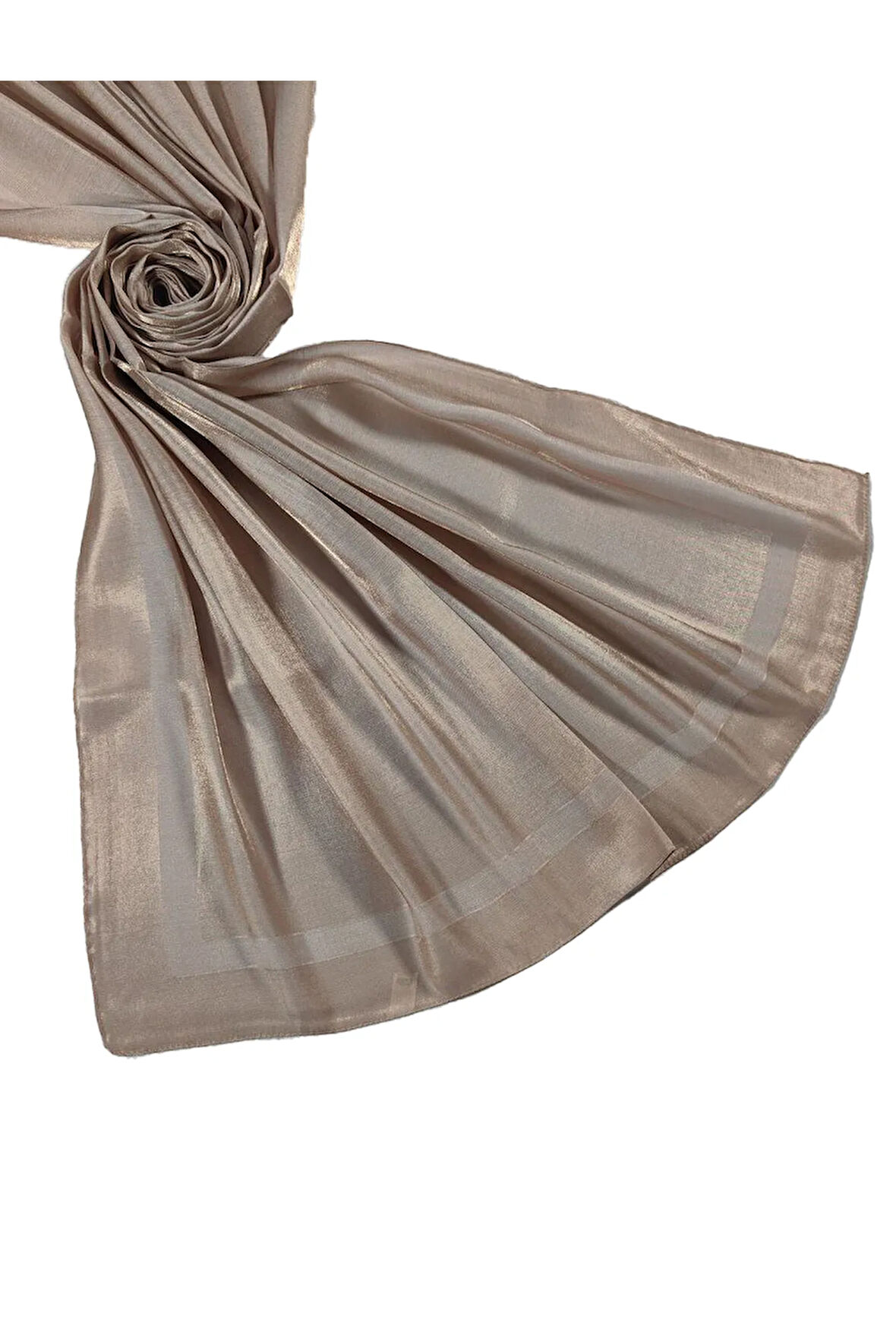 Mısırlı Eşarpları Parıltılı Bantlı Elegance Prenses Şal