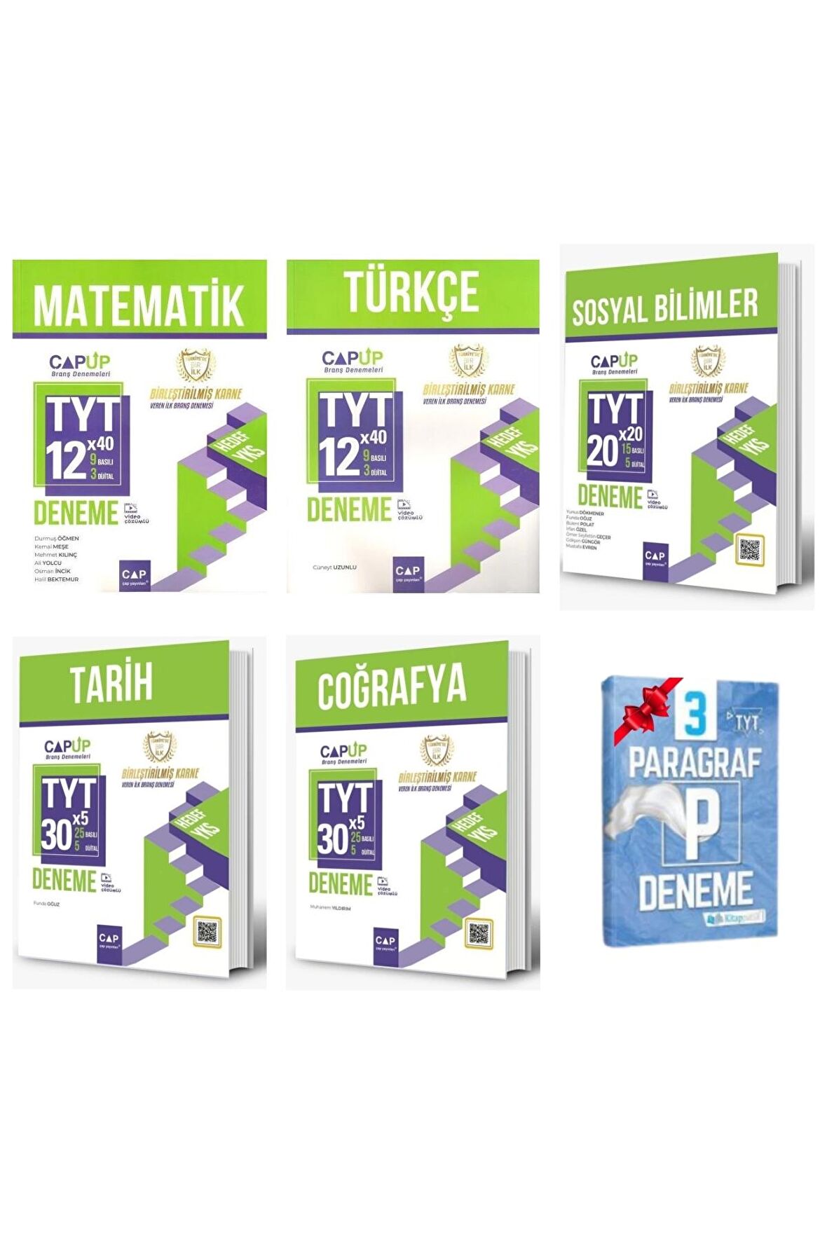 TYT ÇAP Matematik Türkçe Sosyal Bilgiler Tarih ve Coğrafya Deneme